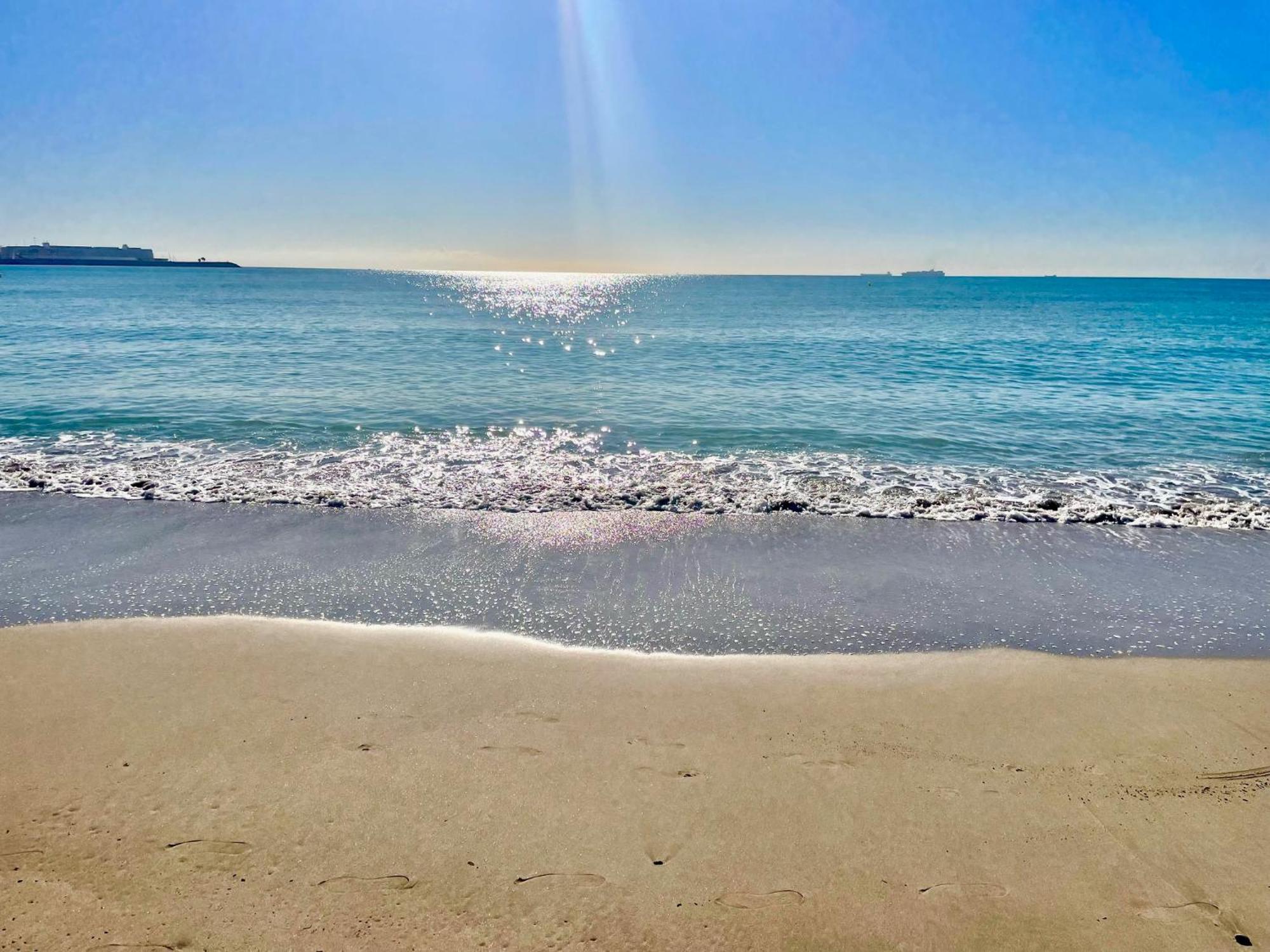 Precioso Apartamento Playa Pinedo Valencia Eksteriør billede